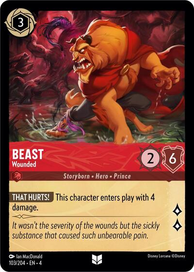 Beast - Wounded (Ursula's Return)(4-103/204)(U)