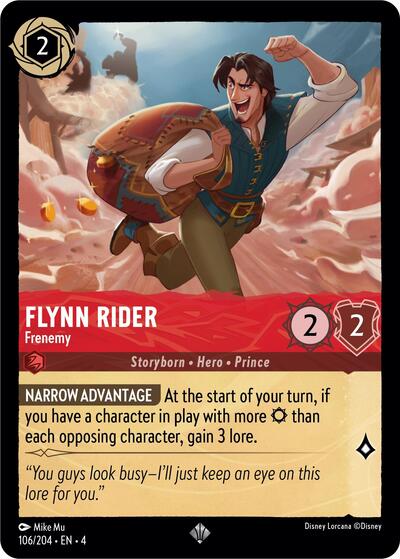 Flynn Rider - Frenemy (Ursula's Return)(4-106/204)(SR)