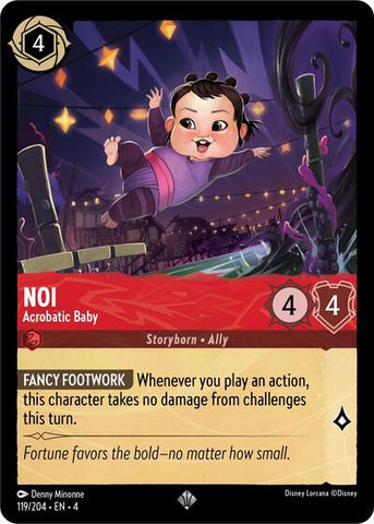 Noi - Acrobatic Baby (Ursula's Return)(4-119/204)(SR)