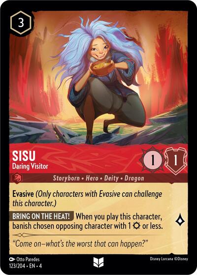 Sisu - Daring Visitor (Ursula's Return)(4-123/204)(U)