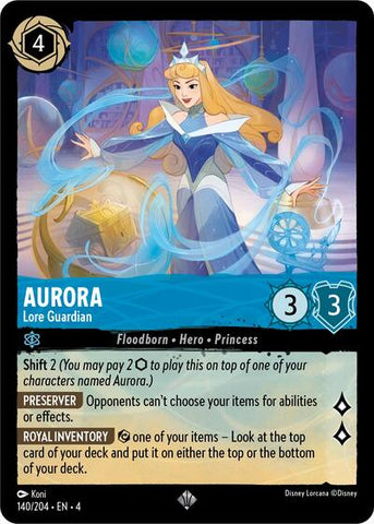 Aurora - Lore Guardian - Cold Foil (Ursula's Return)(4-140/204)(SR)