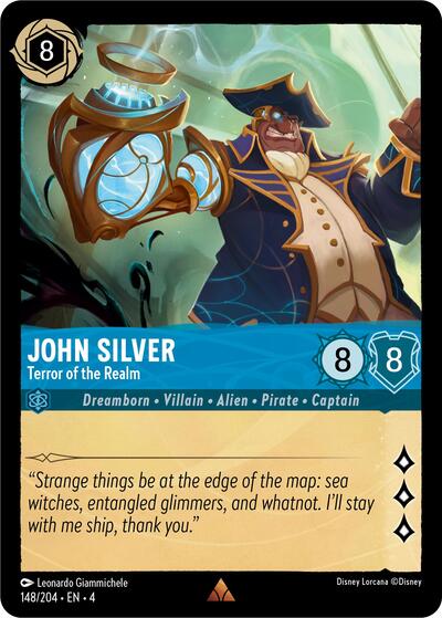 John Silver - Terror of the Realm - Cold Foil (Ursula's Return)(4-148/204)(R)