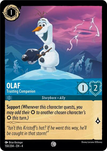 Olaf - Trusting Companion (Ursula's Return)(4-150/204)(C)