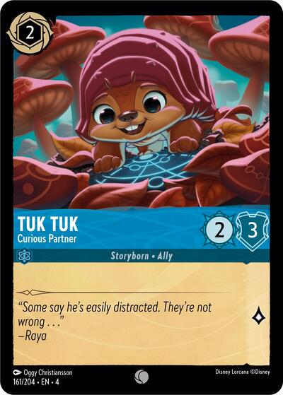 Tuk Tuk - Curious Partner - Cold Foil (Ursula's Return)(4-161/204)(C)
