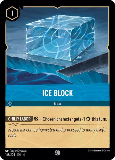 Ice Block - Cold Foil (Ursula's Return)(4-168/204)(C)