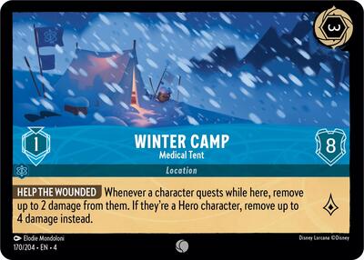 Winter Camp - Medical Tent - Cold Foil (Ursula's Return)(4-170/204)(C)