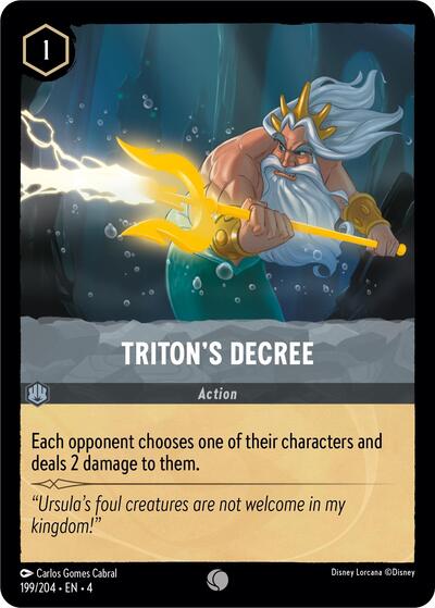 Triton's Decree (Ursula's Return)(4-199/204)(C)
