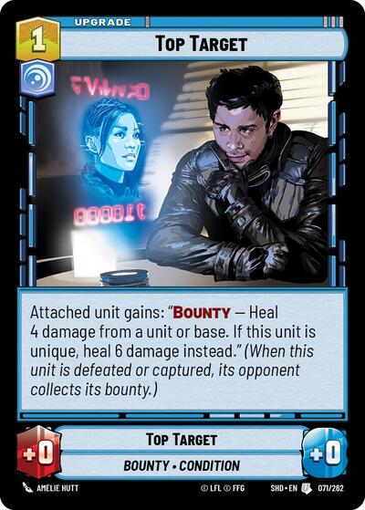 Top Target - Foil (Shadows of the Galaxy)(SHD-071/262)(U)