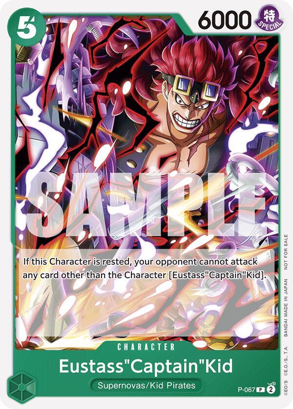 Eustass"Captain"Kid [OP-07 Pre-Release Tournament] (One Piece Promotion Cards)(P-067)(PR)