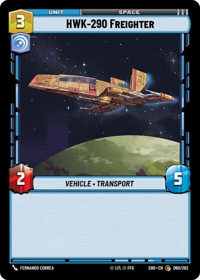 HWK-290 Freighter - Foil (Shadows of the Galaxy)(SHD-060/262)(C)