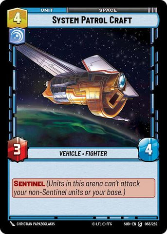 System Patrol Craft (Shadows of the Galaxy)(SHD-063/262)(S)