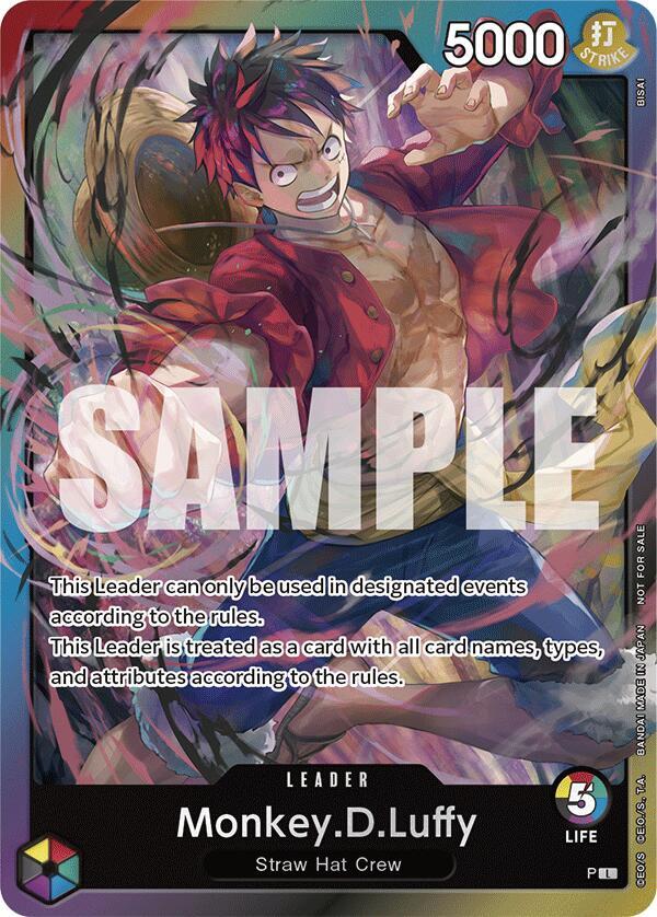 Monkey.D.Luffy [Sealed Battle 2024 Vol. 2] (One Piece Promotion Cards)(L)