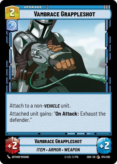 Vambrace Grappleshot - Foil (Shadows of the Galaxy)(SHD-074/262)(C)