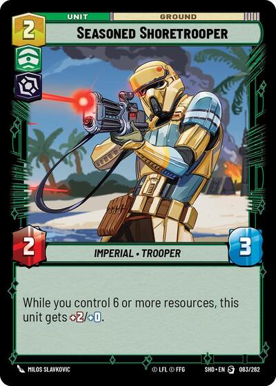 Seasoned Shoretrooper (Shadows of the Galaxy)(SHD-083/262)(S)