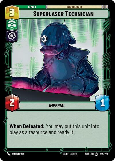 Superlaser Technician (Shadows of the Galaxy)(SHD-085/262)(S)