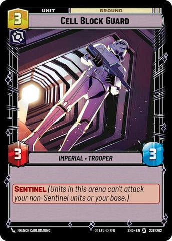 Cell Block Guard (Shadows of the Galaxy)(SHD-238/262)(S)