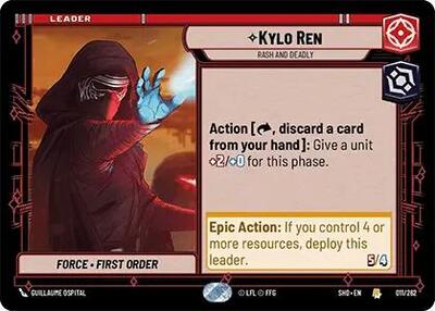 Kylo Ren, Rash and Deadly (Shadows of the Galaxy)(SHD-011/262)(R)