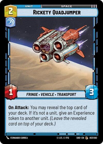 Rickety Quadjumper - Foil (Shadows of the Galaxy)(SHD-057/262)(C)
