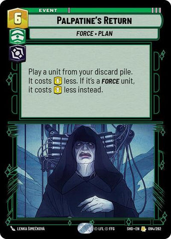 Palpatine's Return (Shadows of the Galaxy)(SHD-094/262)(R)
