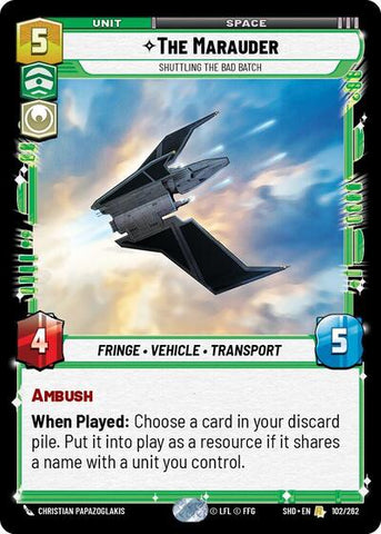The Marauder, Shuttling the Bad Batch (Shadows of the Galaxy)(SHD-102/262)(R)