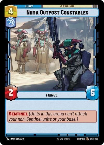 Niima Outpost Constables - Foil (Shadows of the Galaxy)(SHD-062/262)(C)