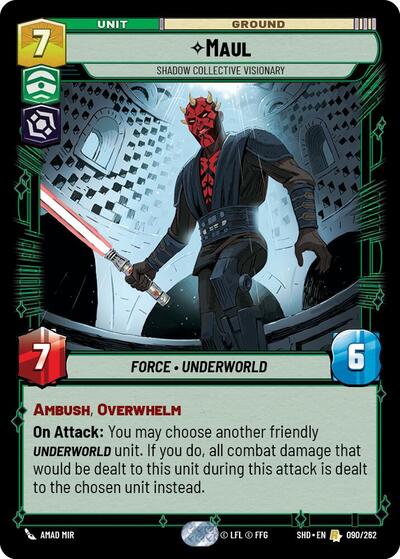 Maul, Shadow Collective Visionary (Shadows of the Galaxy)(SHD-090/262)(R)