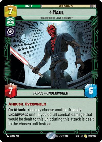 Maul, Shadow Collective Visionary (Shadows of the Galaxy)(SHD-090/262)(R)