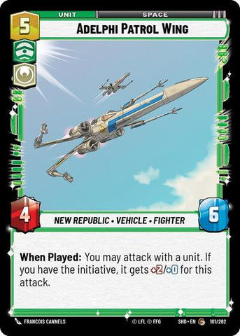 Adelphi Patrol Wing - Foil (Shadows of the Galaxy)(SHD-101/262)(C)