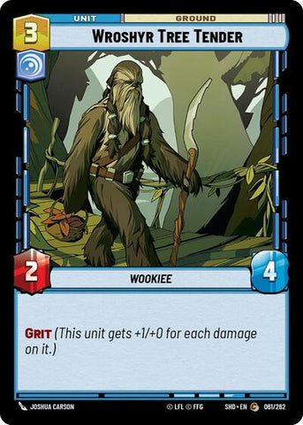Wroshyr Tree Tender - Foil (Shadows of the Galaxy)(SHD-061/262)(C)