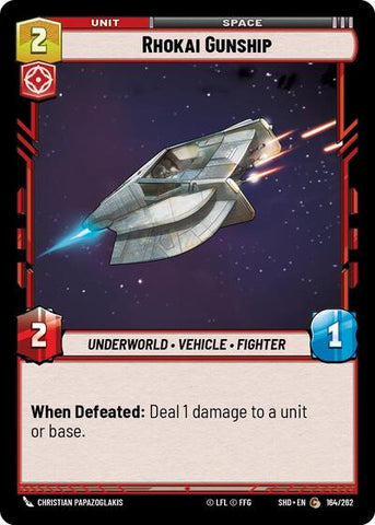 Rhokai Gunship - Foil (Shadows of the Galaxy)(SHD-164/262)(C)