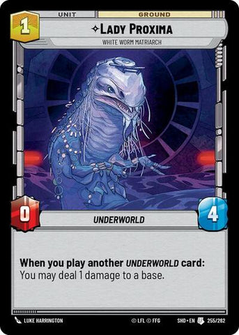 Lady Proxima, White Worm Matriarch (Shadows of the Galaxy)(SHD-255/262)(U)