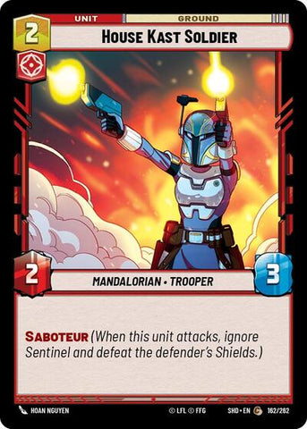 House Kast Soldier (Shadows of the Galaxy)(SHD-162/262)(C)