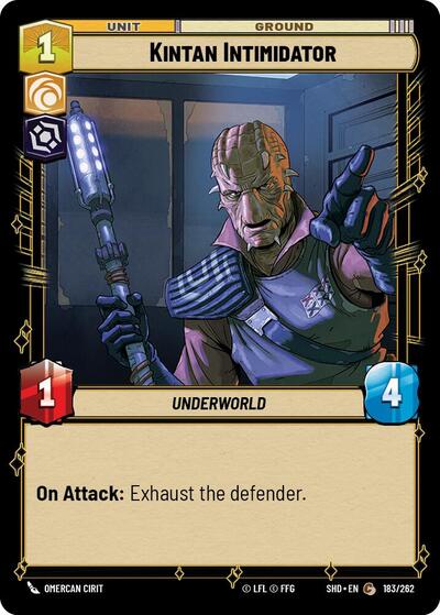 Kintan Intimidator (Shadows of the Galaxy)(SHD-183/262)(C)