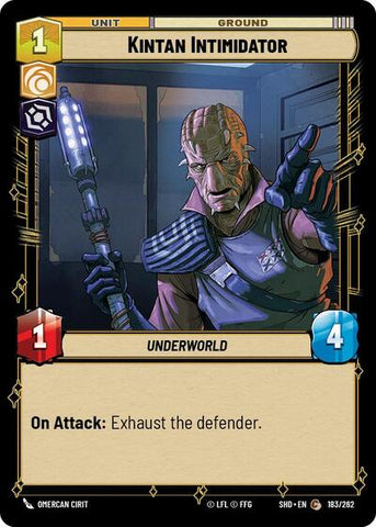 Kintan Intimidator (Shadows of the Galaxy)(SHD-183/262)(C)