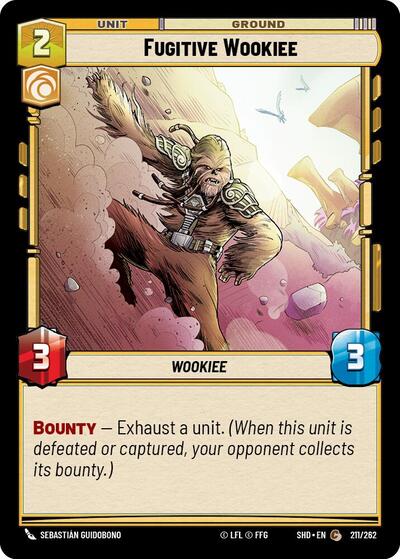 Fugitive Wookiee (Shadows of the Galaxy)(SHD-211/262)(C)