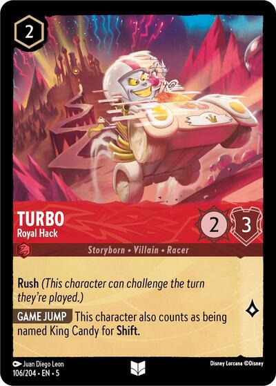 Turbo - Royal Hack - Cold Foil (Shimmering Skies)(5-106/204)(U)