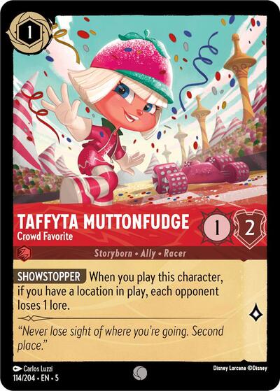 Taffyta Muttonfudge - Crowd Favorite (Shimmering Skies)(5-114/204)(C)