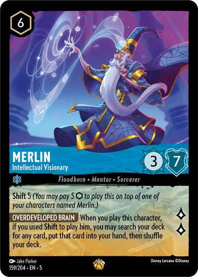 Merlin - Intellectual Visionary (Shimmering Skies)(5-159/204)(L)