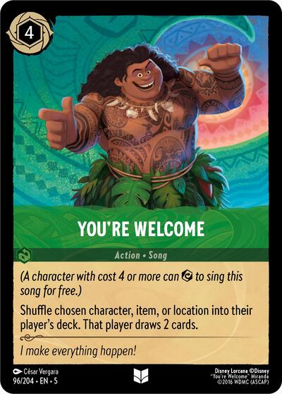 You're Welcome (Shimmering Skies)(5-096/204)(U)