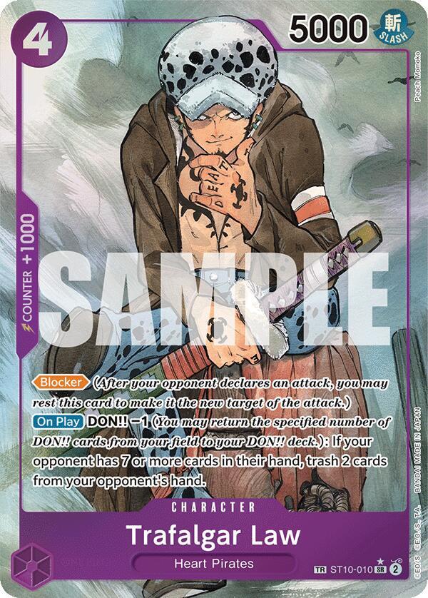 Trafalgar Law (010) - Treasure Rare - Foil (500 Years in the Future)(ST10-010)(TR)