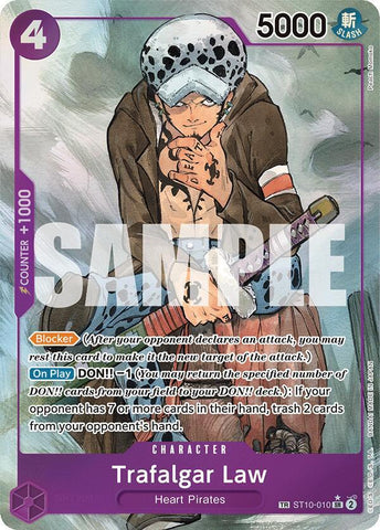 Trafalgar Law (010) - Treasure Rare - Foil (500 Years in the Future)(ST10-010)(TR)