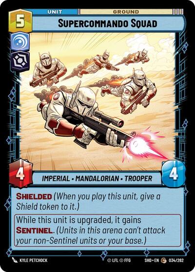 Supercommando Squad - Foil (Shadows of the Galaxy)(SHD-034/262)(C)