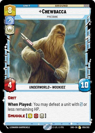Chewbacca, Pykesbane (Shadows of the Galaxy)(SHD-050/262)(R)