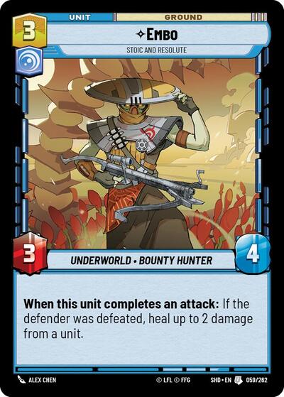 Embo, Stoic and Resolute (Shadows of the Galaxy)(SHD-059/262)(U)