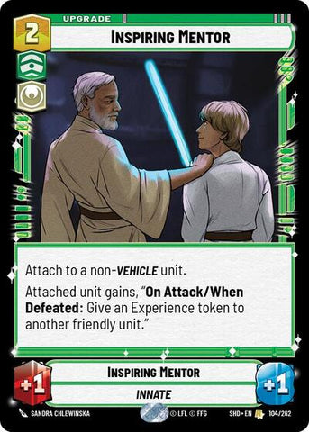 Inspiring Mentor - Foil (Shadows of the Galaxy)(SHD-104/262)(R)