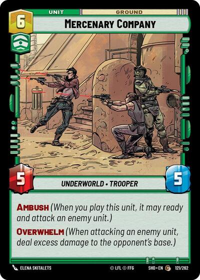 Mercenary Company (Shadows of the Galaxy)(SHD-121/262)(C)