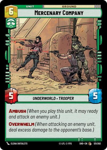 Mercenary Company (Shadows of the Galaxy)(SHD-121/262)(C)