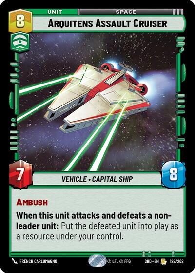 Arquitens Assault Cruiser (Shadows of the Galaxy)(SHD-122/262)(R)
