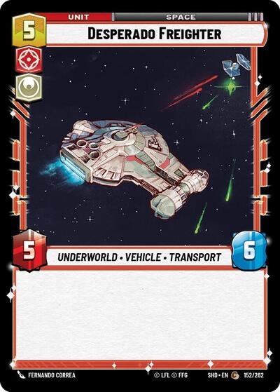 Desperado Freighter (Shadows of the Galaxy)(SHD-152/262)(C)