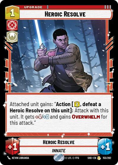 Heroic Resolve (Shadows of the Galaxy)(SHD-155/262)(R)